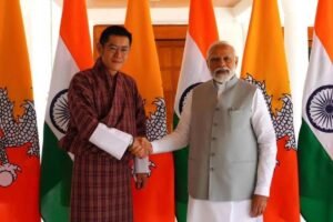 Modi, Tobgay Discuss AI, Energy and Connectivity at India AI Impact Summit 2026