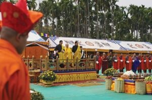 Royal Family Continues Gelephu Visit with Blessings at Sarpang Dzong