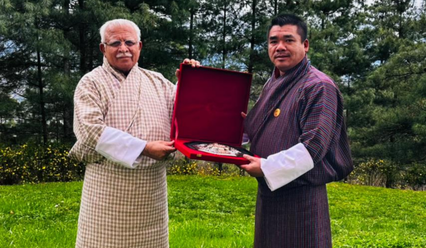 Union Minister Khattar held discussions with Bhutan’s Minister of Infrastructure and Transport