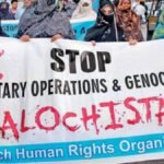 Protest against Pakistani atrocities in Belgium
