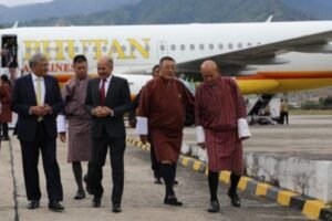 Gyanesh Kumar Arrives in Bhutan, to Meet King