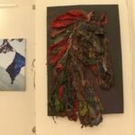 Bhutanese Artist Kunzang Wangmo Showcases Intergenerational Connection by Pairing Her Paintings with 83-Year-Old Mother-in-Law’s Handwoven Kira